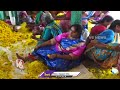 10 Tons Of Flowers Ready For Welcoming CM Chandrababu At Vijayawada | V6 News  - 03:22 min - News - Video