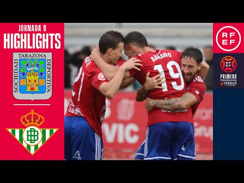 (RESUMEN Y GOL) SD Tarazona 1-0 Betis Deportivo / J9 - 1ª RFEF G2 / Fuente: YouTube Real Federación Española de Fútbol