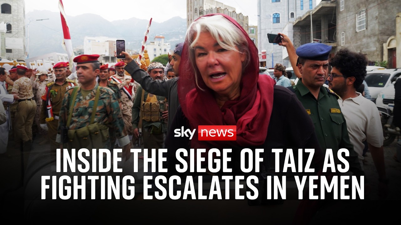 Hospitals full and no food: What’s life like inside Yemen’s most contested city?
