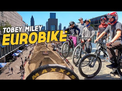 Eurobike FMB Gold-Slopestyle Contest mit Tobey Miley und Marc Diekmann