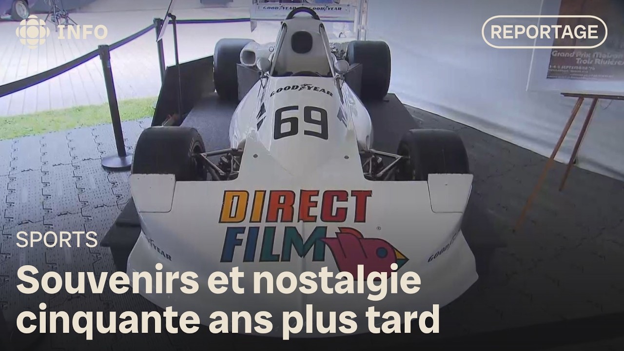 La voiture légendaire de Gilles Villeneuve fait un retour historique à Trois-Rivières