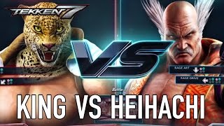 TEKKEN 7 - King VS Heihachi Játékmenet