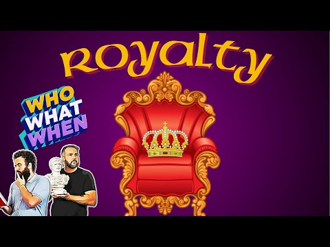 screenshot of youtube video titled Royalty | Who What When