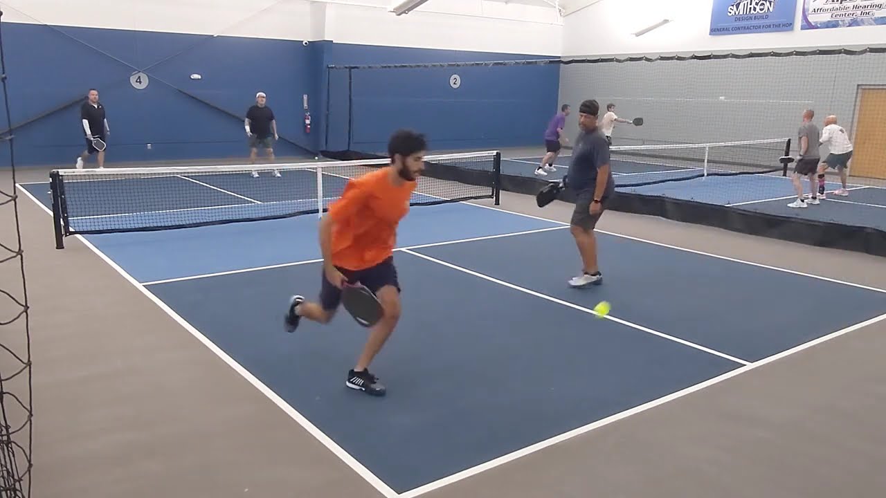 WICKED SIDE-SPIN SHOTS! North vs Sotuh Pickleball Tournament at The HOP in Leland, NC (Nov 2024)