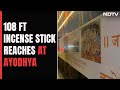 Ram Mandir Inauguration Ceremony: 108-Feet-Long Incense Stick Among Gifts Reaching Ram Temple
