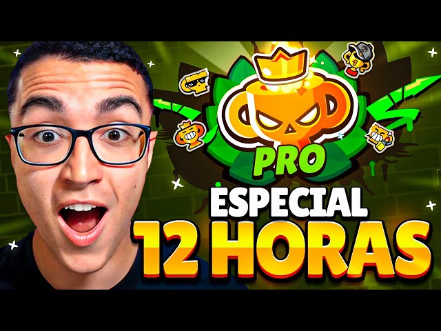 ESPECIAL 12 HORAS para SUBIR a PRO en BRAWL STARS