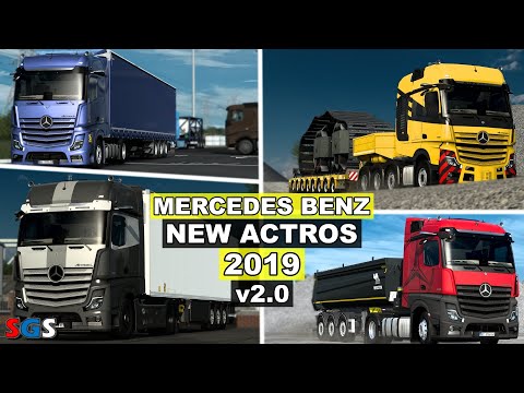 Mercedes Benz New Actros 2019 v2.0 Fixed 1.49