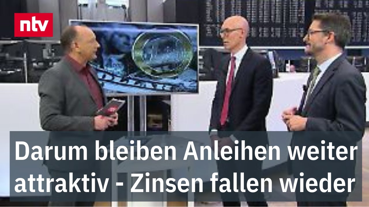 Darum bleiben Anleihen weiter attraktiv - Zinsen fallen wieder