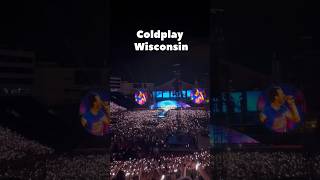 Concierto de Coldplay en Wisconsin #coldplay #wisconsin #coldplay2025