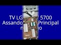 TV LG 42 LW 5700 PLACA ASSADA NO FORNO