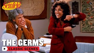 Elaine Clashes With A Germaphobic Colleague | The Apology | Seinfeld