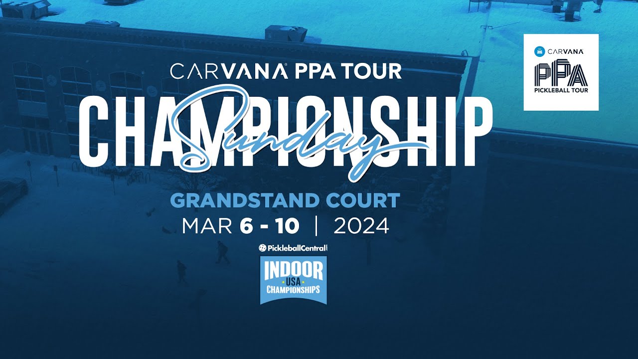 Pickleball Central Indoor USA Championships (Bronze Medal Matches) - Carvana Championship Sunday