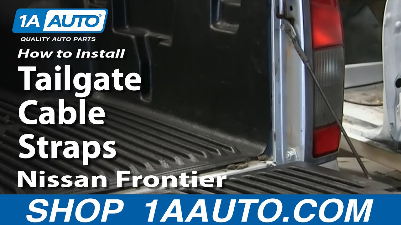 Nissan frontier tailgate straps #9