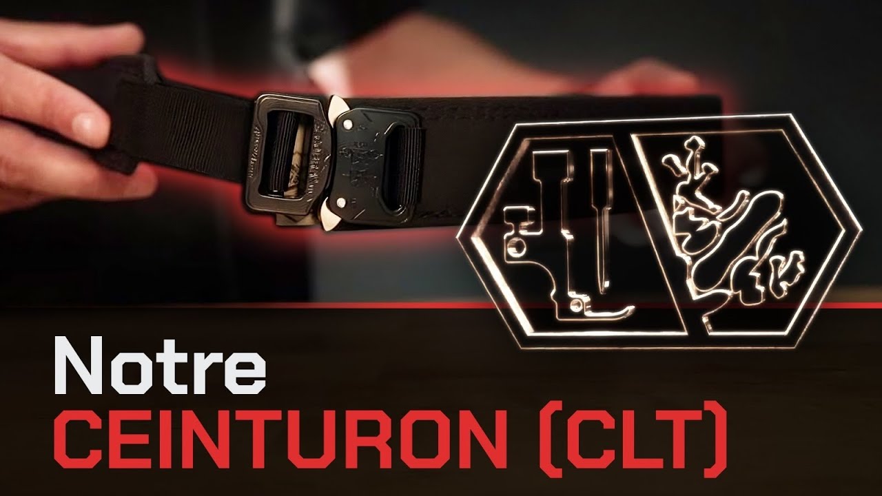 Notre Ceinturon (CLT) en collaboration avec Tapir Equipements (Made in France 🇫🇷)