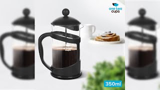 Pratinjau video produk One Two Cups Cafilas French Press Coffee Maker Pot 600ml - TOP1