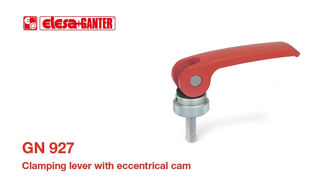 Clamping Levers with eccentrical cam GN 927 video