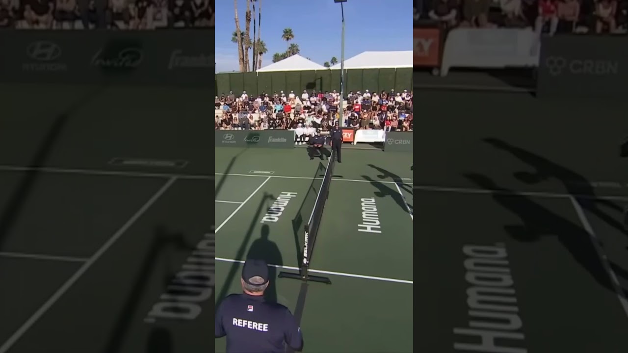 Winning the Point with Apologies :) #shorts #pickleball