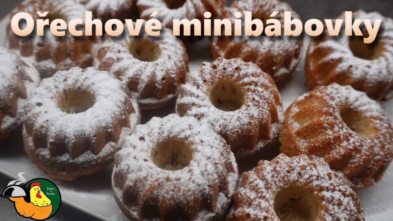 Ořechové minibábovky