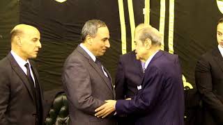 أخبار اليوم | فريد الديب وأحمد موسى في عزاء ابراهيم نافع -
