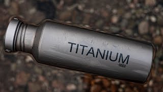 Огляд титанової пляшки для походів та EDC: Fargo Titanium