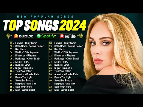 Adele, Taylor Swift, Rihanna, Selena Gomez, The Weeknd, Ed Sheeran, Justin Bieber🌼🌼Top Hits 2024 #10