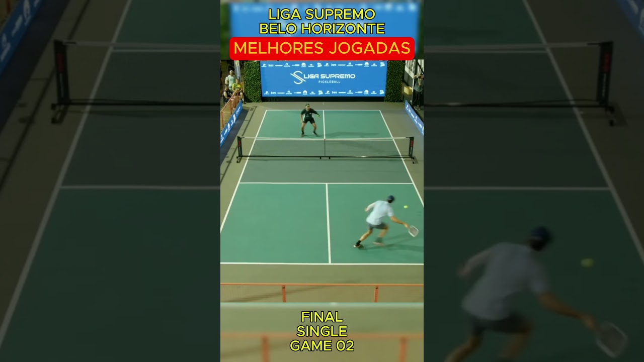 FINAL SINGLE MASCULINA - ETAPA LIGA SUPREMO DE PICKLEBALL BELO HORIZONTE (GAME 02)