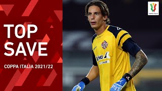 Marco Carnesecchi saves on Mandragora! | Torino 0-0 Cremonese | Top Save | Coppa Italia 2021/22