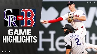 Rockies vs. Red Sox Game Highlights (7/6/25) | MLB Highlights