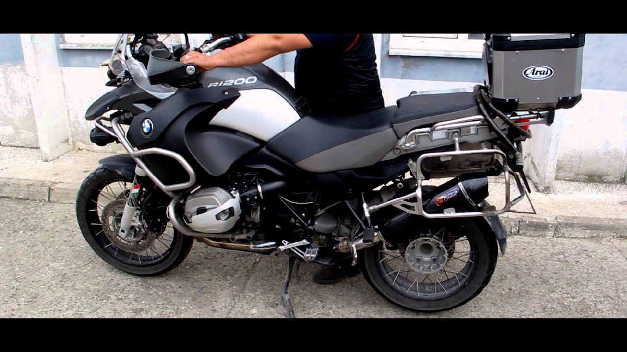 Bmw gs 1200 exhaust system #5