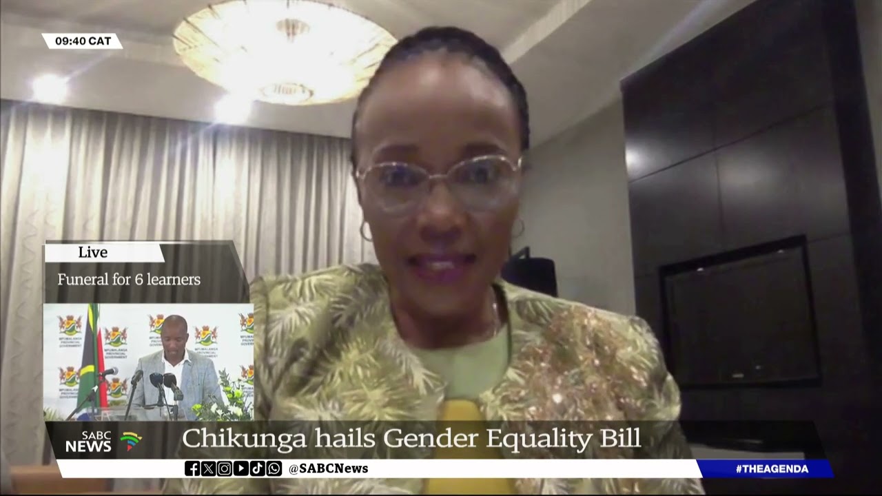 Women's Month | Chikunga hails Gender Equality Bill