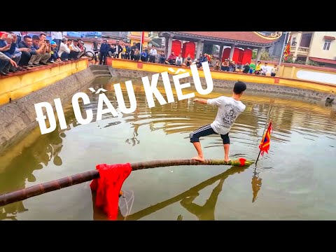 Ra xem hội đình Phương Lưu ☞ Thi đi cầu Kiều
