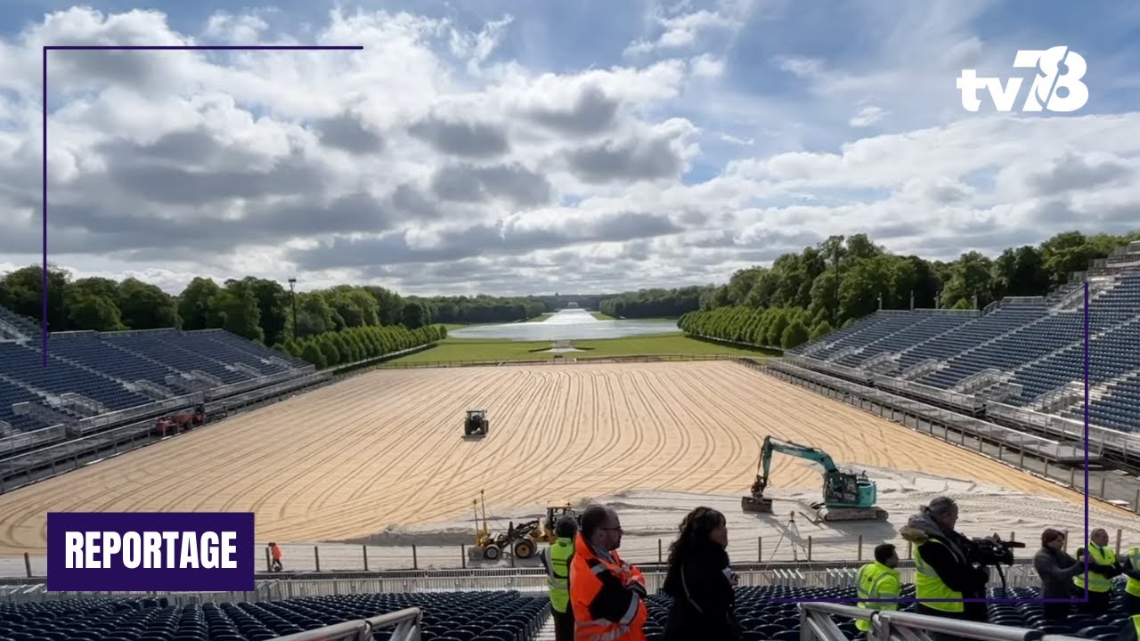 JO Paris 2024 : le site olympique de Versailles prend forme