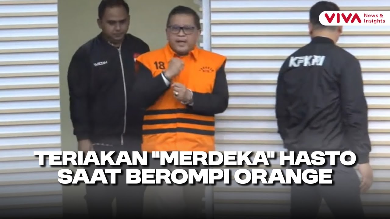 Sah, KPK Resmi Tahan Hasto