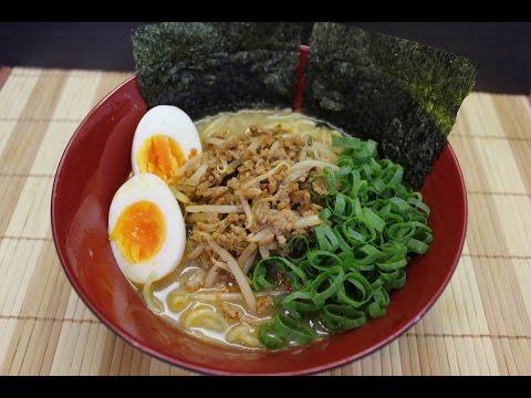 How to make miso ramen 味噌ラーメン(間違いあり)
