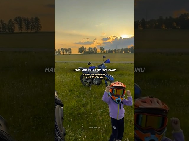 Küçük kızın dansını nasıl buldunuz? cr; iilnara8 #dance  #motorcycle #dancevideo