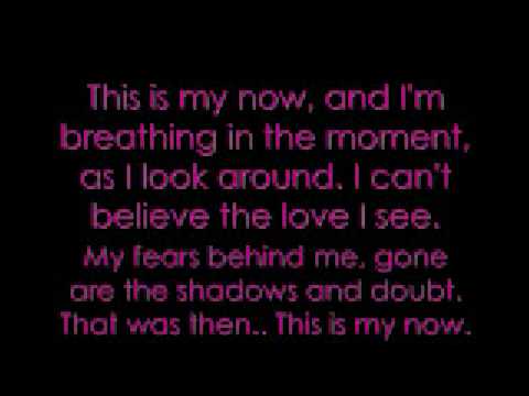 This Is My Now - Jordin Sparks Lyrics