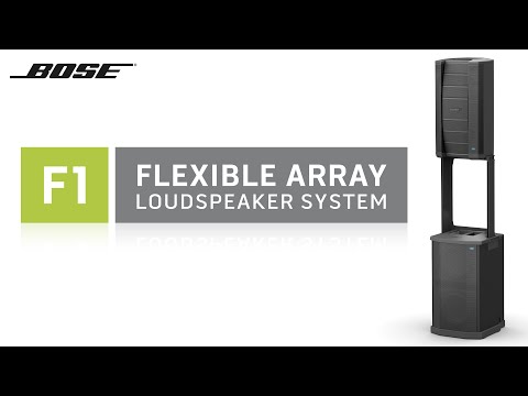 Video: Bose F1 Flexible Array Loudspeaker ...
