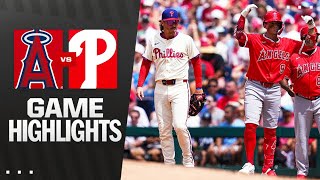 Angels vs. Phillies Game Highlights (7/20/25) | MLB Highlights
