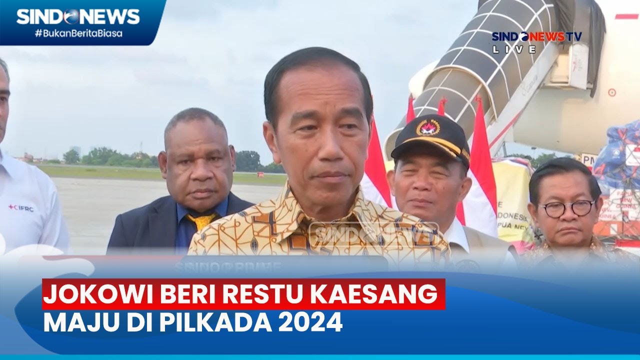 Kaesang Maju Pilkada, Jokowi: Orang Tua Hanya Bisa Mendoakan - Sindo Prime 08/07