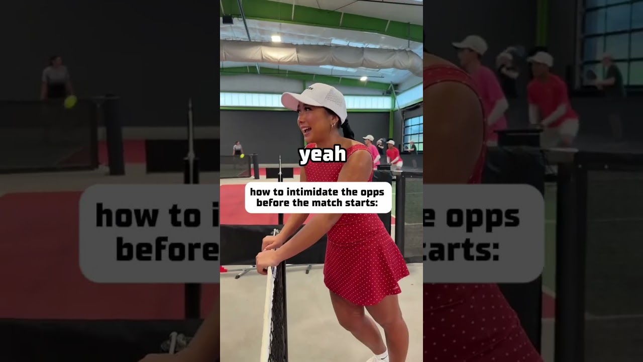 How to Intimidate Your Pickleball Opponent