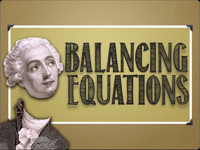 Balancing chemical equations homework help