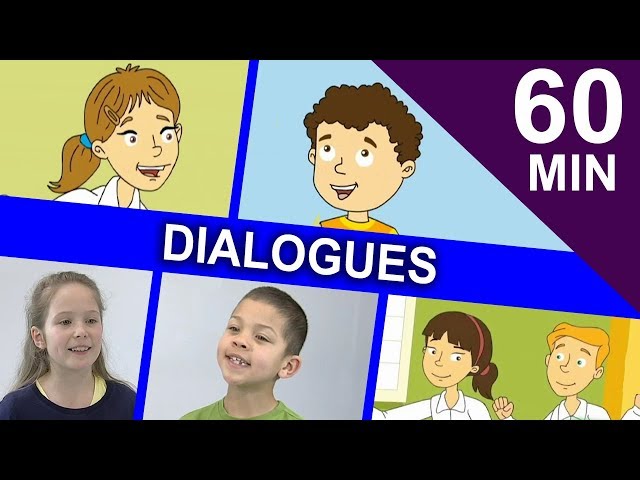 SIMPLE KIDS DIALOGUES | One hour Collection of Easy English Stories