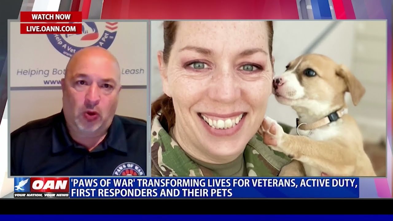 Non-Profit "Paws of War" Transforming Lives for Veterans, Active Duty, and First Responders