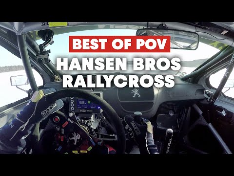 Wide Open With The Hansen Brothers And Their Rallycross Cars - Best of POV