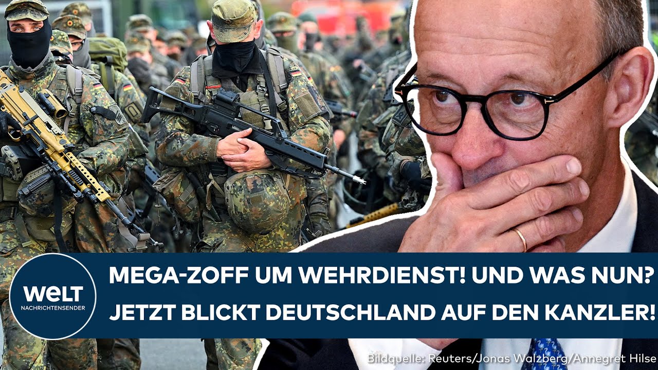 MERZ: Mega-Zoff um den Wehrdienst! Regierungserklärung! Jetzt blickt Deutschland auf den Kanzler