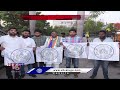AIPC Supports Peddapally MP Candidate Gaddam Vamsi Krishna | Hyderabad | V6 News  - 00:30 min - News - Video