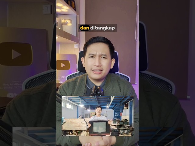 Bapak Lulusan SD Mampu Buat TV Rakyat, Dipenjara Karena Tidak SNI