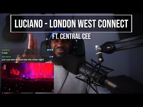 Luciano feat. Central Cee - Connect London West (Unreleased Song) [Reaction] | LeeToTheVI