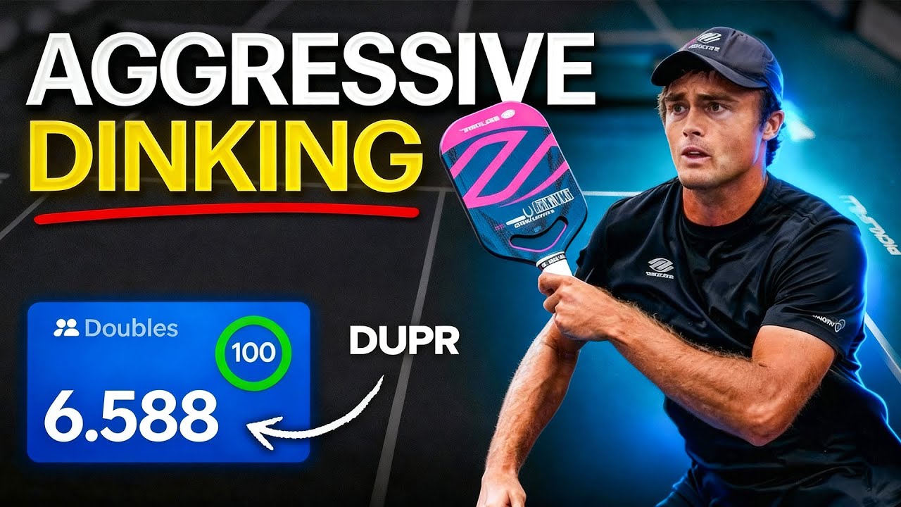 James Ignatowich Teaches Aggressive Dinking in Pickleball (World Ranked #9)