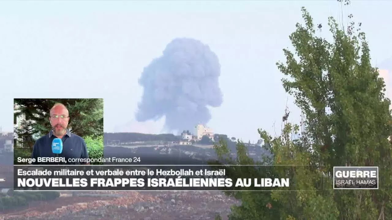 "L'aviation israélienne a mené à l'aube une série de bombardements particulièrement violents"